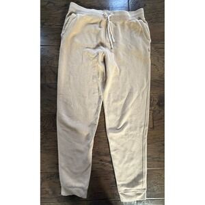 Polo Ralph Lauren Kids Tan Fleece Joggers Sweatpants‎ XL 18-20 Khaki Pony Logo
